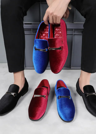 Scarpe firmate uomo Zapatos De Hombre Slip-On scarpe in pelle Casual scarpe maschili adulto rosso guida mocassino mocassini morbidi antiscivolo