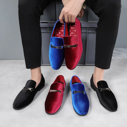 Scarpe firmate uomo Zapatos De Hombre Slip-On scarpe in pelle Casual scarpe maschili adulto rosso guida mocassino mocassini morbidi antiscivolo