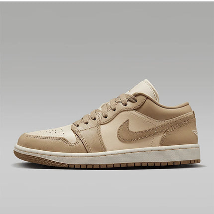 Scarpa da basket retrò Nike ufficiale originale Air Jordan 1 da donna dal taglio basso DC0774-203 platinumshop