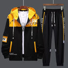 2027 New Style Men Cardigan and Pants Casual 2 Piece Set Sportswear Spring and Autumn Men's Clothing Printed Tracksuits Hoodies