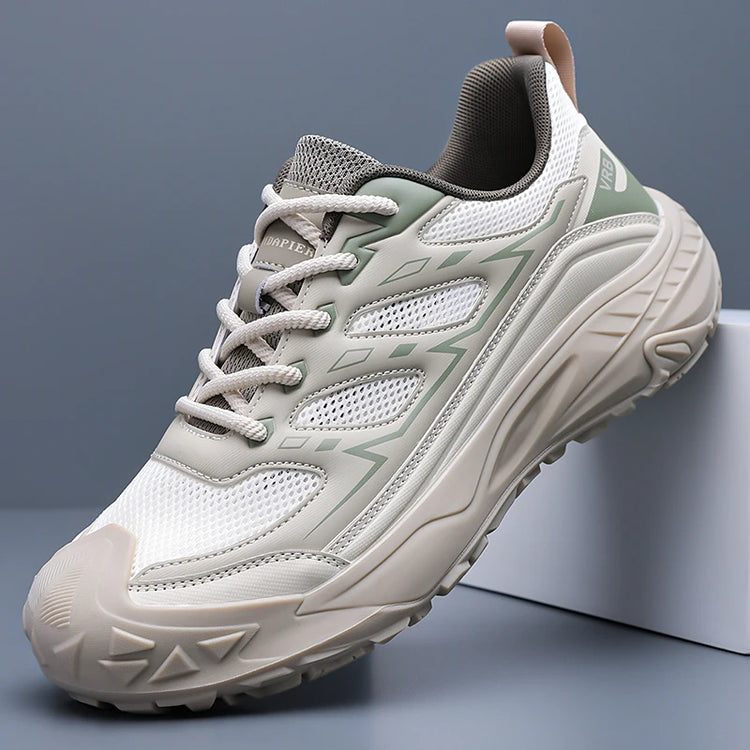 Leisure Walk Men's Sneakers Summer Mesh Shoes Lightweight Male Casual Shoes Breathable Walking Shoes Treking Footwear Trainers
