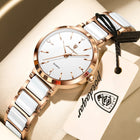 Orologio di lusso POEDAGAR Top Diamond per donna, orologio al quarzo da donna di alta qualità, impermeabile, in acciaio inossidabile, con scatola. platinumshop