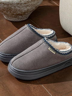 Fashion Winter Soft Sole Women's Slipper Boots Fuzzy Outdoor Casual Simple Anti-slip Indoor Warm Comfort Men Plush Home Shoes
