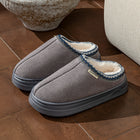 Fashion Winter Soft Sole Women's Slipper Boots Fuzzy Outdoor Casual Simple Anti-slip Indoor Warm Comfort Men Plush Home Shoes
