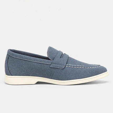 Mocassini da Uomo Comodi e Traspiranti, Scarpe in Pelle Estive alla Moda
