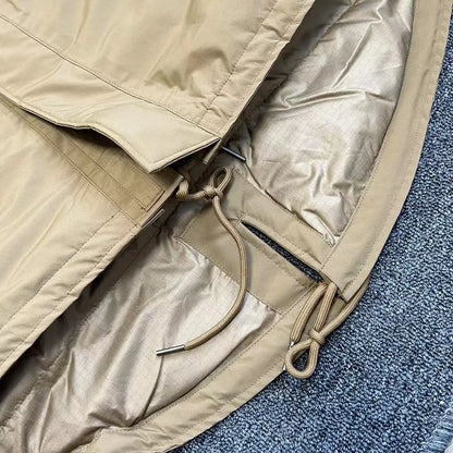 Piumino impermeabile optoelettronico con colla a stampa completa extra lunga Nanamica LongDown