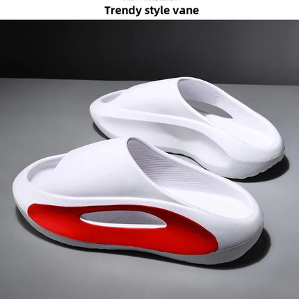 Pantofole in cocco Le donne indossano sandali Coppia fondo spesso Eva Step on Shit Feeling Home Home Pantofole di grandi dimensioni Scarpe