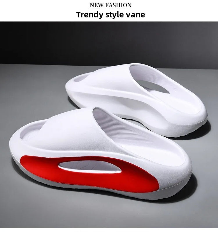 Pantofole in cocco Le donne indossano sandali Coppia fondo spesso Eva Step on Shit Feeling Home Home Pantofole di grandi dimensioni Scarpe