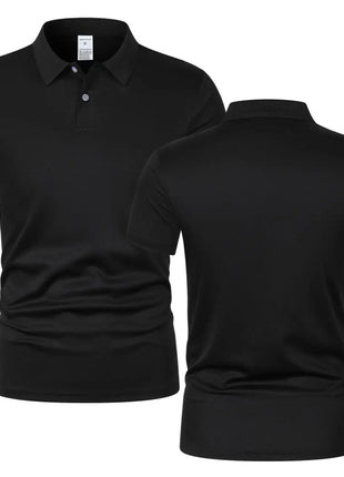 Polo unie homme 2025 ultra-légère respirante à séchage rapide, adaptée pour
