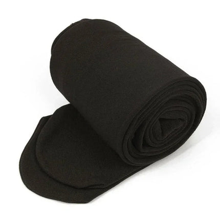 Women Winter Solid Color Leggings Warm High Waist Tights Velvet Sock Thickened Velvet Leggings Slim Skin Black Stockings PlatiNum