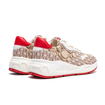 Women's Vulcanized Shoes 2026 New Beige Walking Shoes Women's Outdoor Sports Shoes