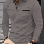 AbPOLO007-Dark Grey / S
