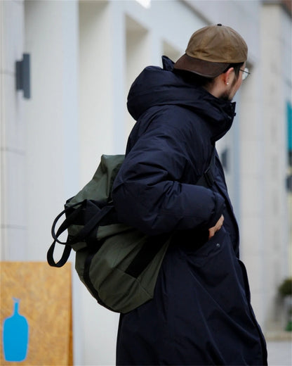 Piumino impermeabile optoelettronico con colla a stampa completa extra lunga Nanamica LongDown