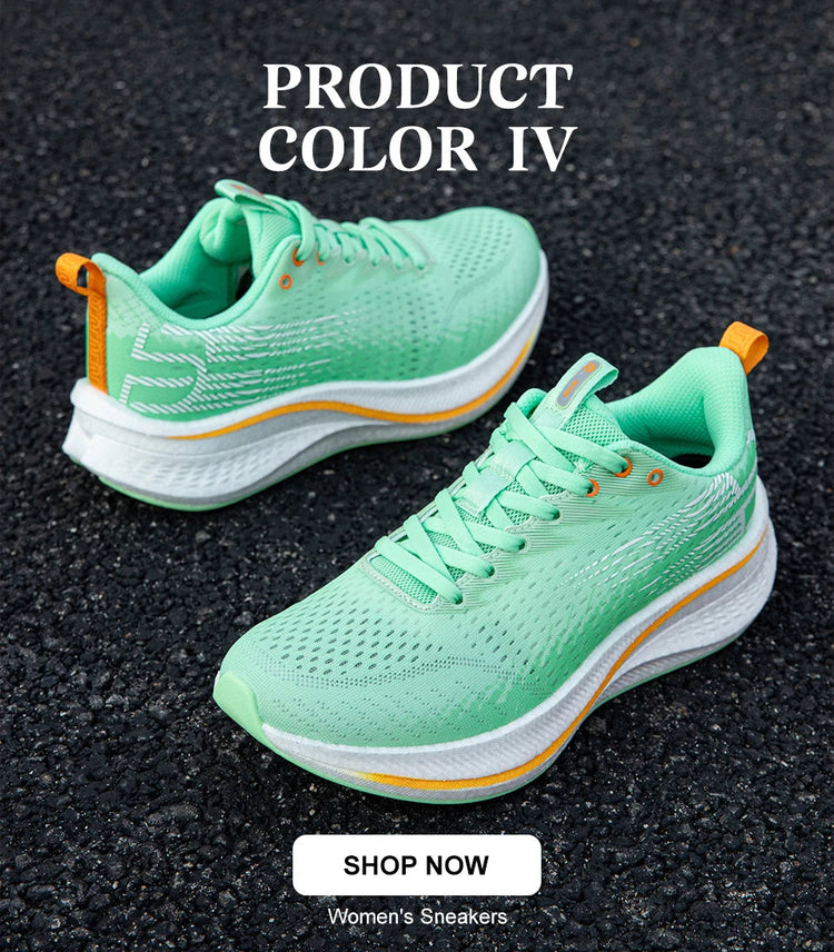 Baasploa Running Shoes Men Carbon Plate Professional Cushioning Anti-slip Sneaker Female Casual Breathable Jogging Sports Shoes PlatiNum