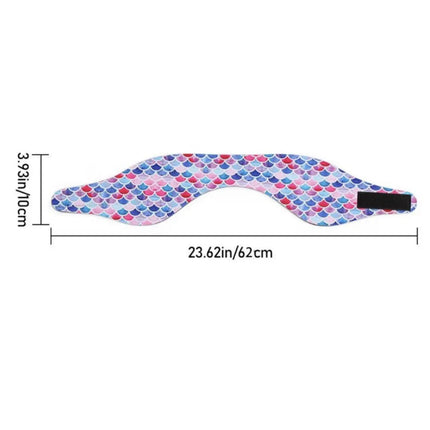 Fascia da nuoto regolabile per bambini Adulti Bambini Nuotatori in neoprene Fascia per capelli impermeabile per orecchie per uomini e donne