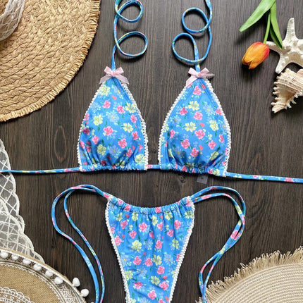 Micro Bikini Push Up Costumi da bagno donna 2025 Costumi da bagno femminili sexy Bikini brasiliano Perizoma Biquini Costumi da bagno Stampa Beachwear platinumshop