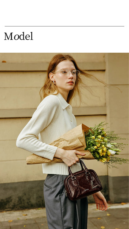 LA FESTIN Original Brand Handbag Women Popular Shoulder Bag Designer Boston Bag Luxury Bag Square Bag Lady Crossbody Bag