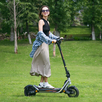 Monopattino Elettrico Pieghevole KuKirin A1, Motore 800W, Batteria 48V 13AH, Autonomia 45km, Scooter Elettrico per Tutti i Terreni