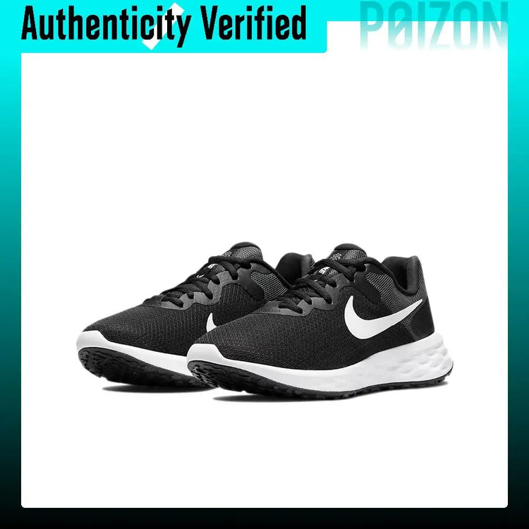 Nike REVOLUTION 6 Cushioning Abrasion Resistant Breathable Low top Casual City Commuting Running Shoes Women's DC3729-003