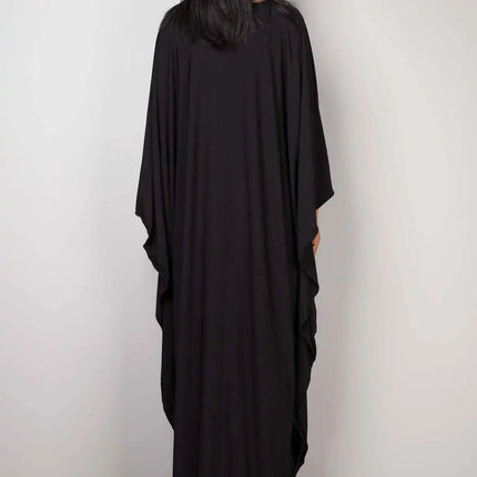 Cover Up Caftano casual da donna Taglie forti Abiti da spiaggia Abito da bagno con maniche a pipistrello platinumshop