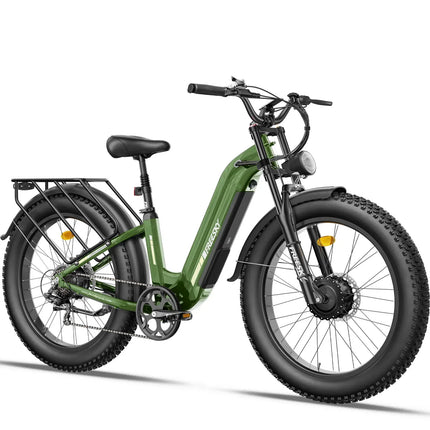 Bicicletta Elettrica FREESKY 540 per Adulti, 2000W, 26 Pollici, Batteria al Litio 48V23A, Pneumatici Larghi da Montagna, E-Bike ad Alta Velocità