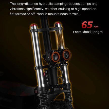 Boyueda S3-11 scooter elettrico 2*3000W doppio motore 60V38A batteria scooter elettrico fuoristrada urbano scooter elettrico da 11 pollici platinumshop