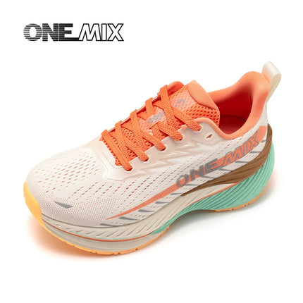 ONEMIX-Scarpe da corsa leggere per uomo e donna Scarpe sportive con ammortizzazione stabile Scarpe da passeggio resistenti alle rimbalzo Novità all'aperto PlatiNum