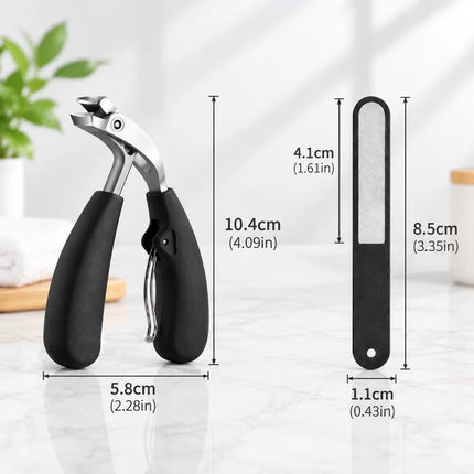 24pcs Professional Nail Clippers Kit - Razor-Sharp Blades for Precise Cutting, Durable And Long-Lasting Construction for Both Fingernail And Toenail Trimming Needs - Suitable for All Genders, Achieve Salon-Quality Nails At Ho