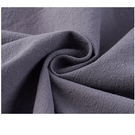 Camicie da uomo tradizionali Camicie da uomo in cotone e lino retrò stile cinese Camicette casual da uomo Kung Fu Tai Chi Tang da meditazione Zen