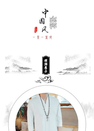 Kimono estivo stile giapponese manica corta uomo nuovo cotone a mezza manica lino traspirante abbigliamento uomo t-shirt giapponese Yukata top