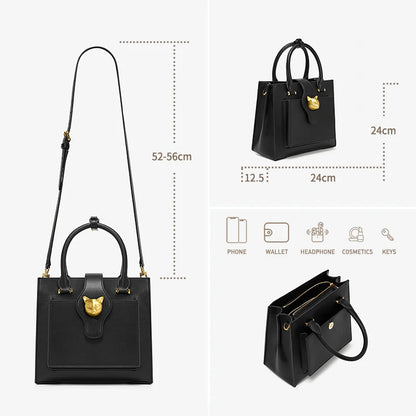BAFELLI 2025 NUOVA BORSA DA DONNA CAT LUSSO IN PELLE FASHION BUSINESS Spalla Elegante CASUAL CROSSBODY FEMALE BORSA UFFICIALE LADY