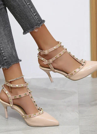 Scarpe donna 2022 estate donna tacchi alti scarpe di san valentino décolleté a punta femminile per scarpe da donna Zapatos Chaussure Femme platinumshop
