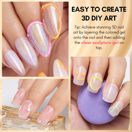 No-Curing Lamp Xiaomi Glue Press-On Nails Solid Fast-Drying No-Light False Nails Specialized Adhesive Bonding Agent Nail Plate Glue