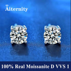 SZ Silver - White / 1 ct (6.5mm) x 2 pcs-box