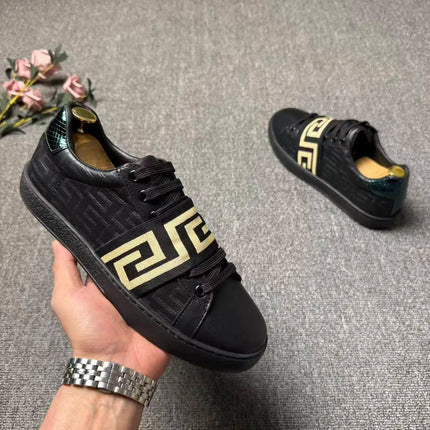 European Station New Fashion Versatile Trend Men's Board Shoes Low Top Casual Shoes