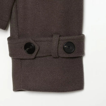 Women's New Jackets Autumn 2026 Fashion Loose High-necked Warm Autumn Woolen Coats Chic Women's Street Youth Outerwear Coats