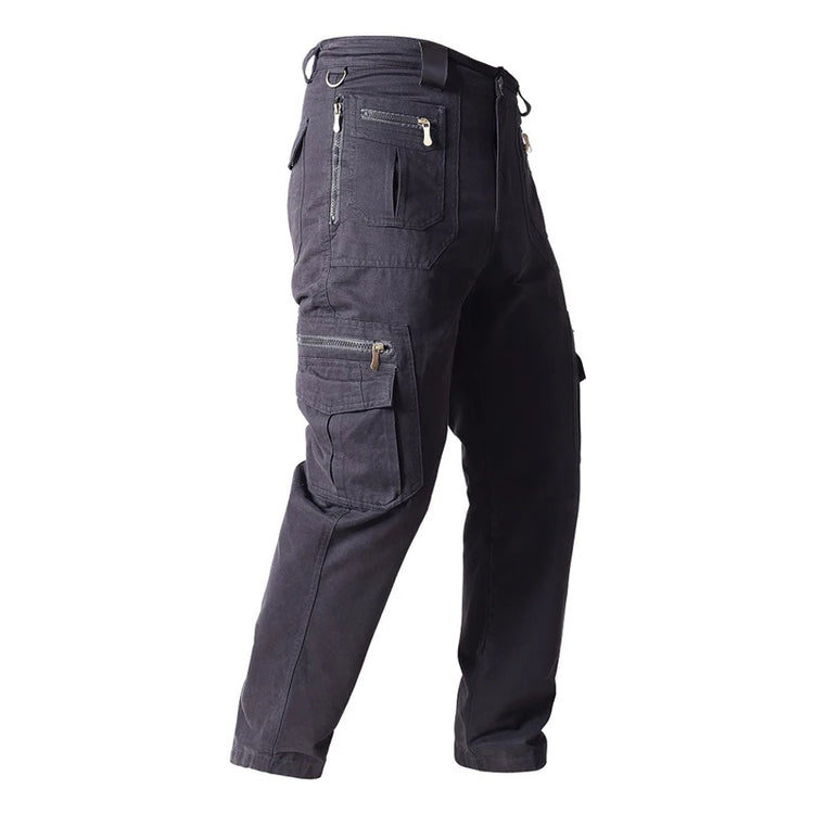 Cargo Pants Cotton Tactical Casual Pants Men Multi-Pockets Casual Pants Traninig Work Trousers For Man 2024 Plus Size 5XL