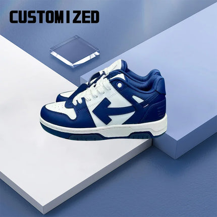 Low-Top Lace-Up Fashionable Sneakers With Round Heads, Multiple Color Options, Durable And Comfortable Couple Shoes High Level O