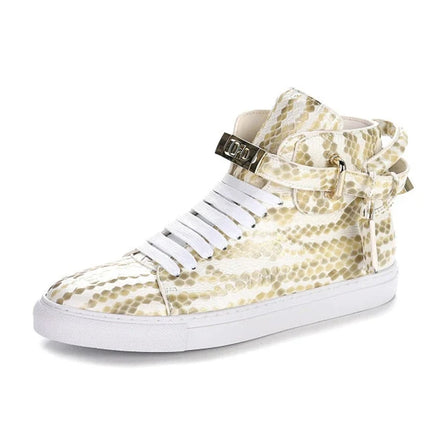 Male Genuine Natural Leather Shoes Luxury Brand Comfortable Casual White Designer High Quality Sneakers Gifts For Man Original