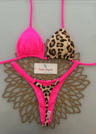 Micro Bikini 2026 Push Up Donna Costumi da Bagno Sexy Brasiliani Set Bikini Perizoma Stampa Biquini Abbigliamento Mare Estivo