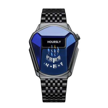 Orologio al quarzo impermeabile con personalità del motociclo di nuova tendenza da uomo platinumshop