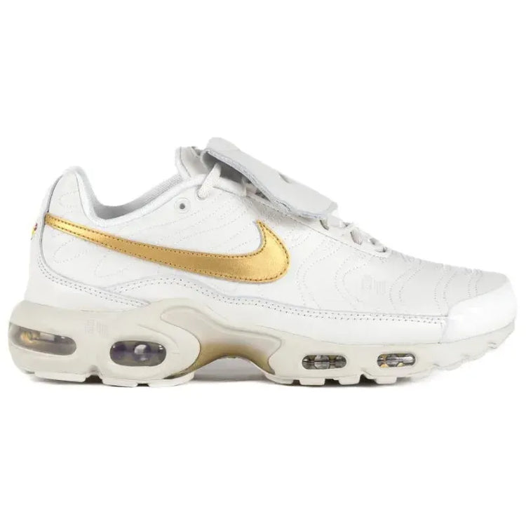 Nike Air Max Plus TN Tiempo 'Phantom Metallic Gold' Men Air Cushion Comfortable Rebound Outdoor Sports Sneakers HV2541-001
