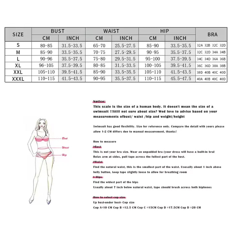 Costume da bagno per donna Push Up Bikini 2026 Costumi da bagno sexy Bikini femminile Set brasiliano Biquini Perizoma Costume da bagno Estate Beachwear