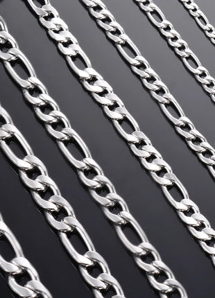 Wholesale 925 Sterling Silver Necklace 2-12mm Width 40-75cm Long Chain Lobster Clasp Men and Women Engagement Jewelry PlatiNum