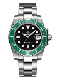 ADDIESDIVE Quartz Luxury Stainless Steel Gift Watch Diver Watch 200M C3 BGW9 Super Luminous Ceramic Bezel Sport Men Watches Fash