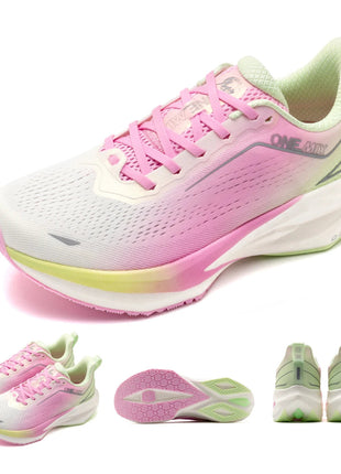 ONEMIX Scarpe da corsa da jogging per uomo Scarpe da ginnastica da esterno super leggere Scarpe da passeggio antiscivolo con ascensore Donna PlatiNum