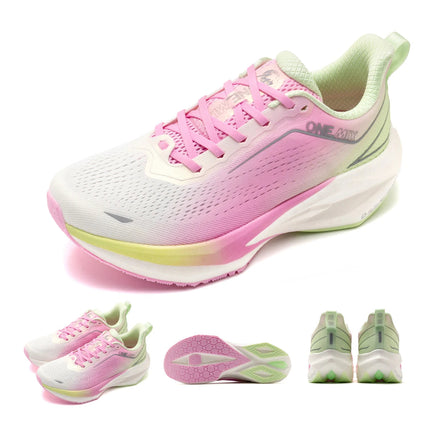 ONEMIX Scarpe da corsa da jogging per uomo Scarpe da ginnastica da esterno super leggere Scarpe da passeggio antiscivolo con ascensore Donna PlatiNum