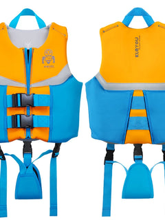 Gilet da bagno per bambini, giubbotto di galleggiamento per ragazzi e ragazze, costume da bagno galleggiante galleggiante, aiuto per il nuoto di galleggiamento per bambini 50N