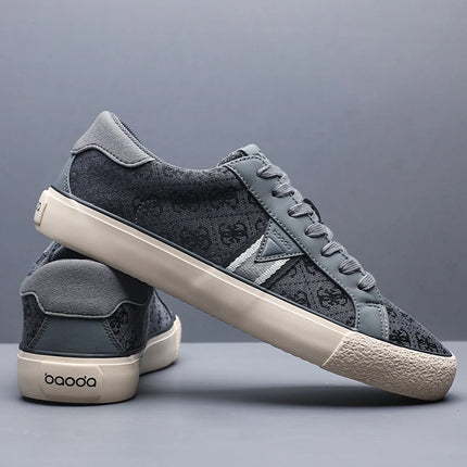 Soft Casual Leather Mens Sneakers New Arrival Casual Shoes Sports Walking Outdoors Skateboard Footwear Tenis Masculino BD25025