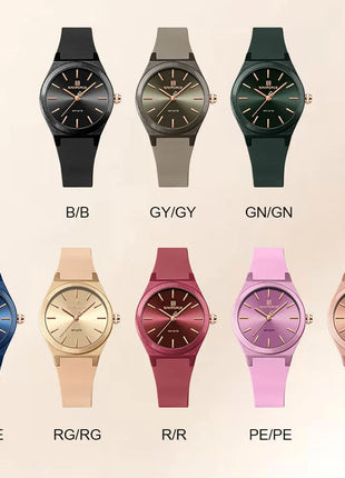 NAVIFORCE 2025 Orologi moda donna Orologio al quarzo Sport Cinturino in silicone Orologi da polso da donna Orologio semplice Regalo relogios feminino platinumshop